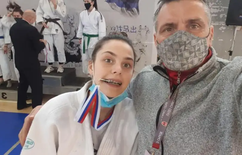 Zaječarska džudistkinja Ines Kos osvojila bronzanu medalju na Prvenstvu Srbije