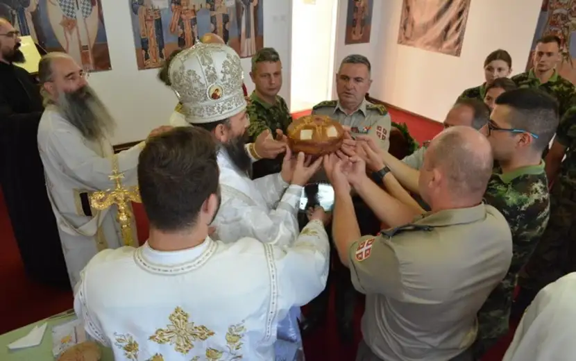 Svetom arhijerejskom Liturgijom proslavljena slava kasarne „Nikola Pašić“ u Zaječaru