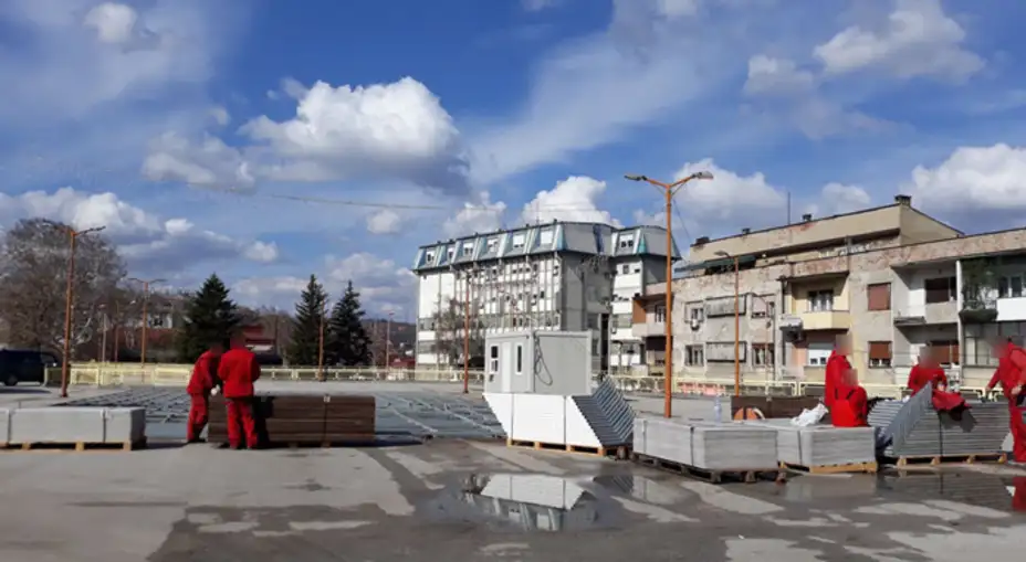 Zatvoreno klizalište u Zaječaru (FOTO)