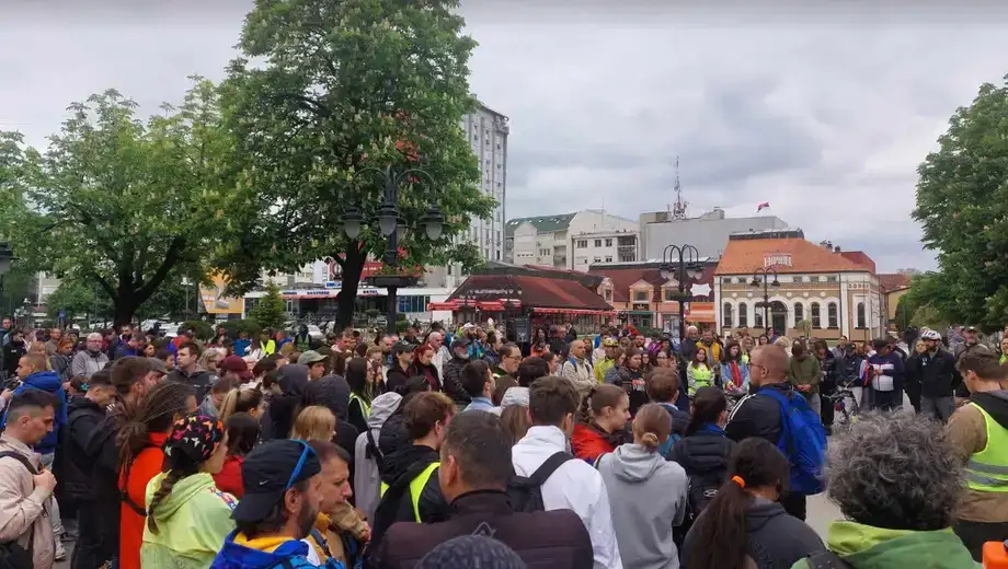 Biciklisti iz Knjaževca dočekani u Zaječaru: Za 24. maj najavljen veliki skup pod nazivom „Sloboda kreće sa istoka”