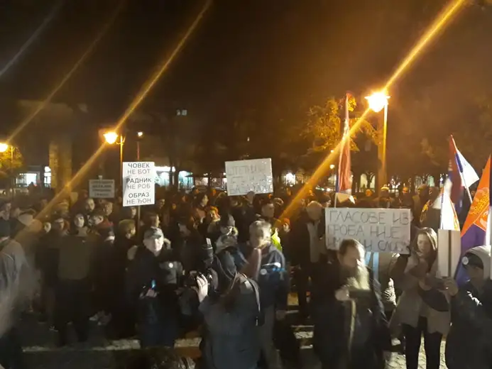 Građanski protest u Knjaževcu: Za Knjaževac bez straha