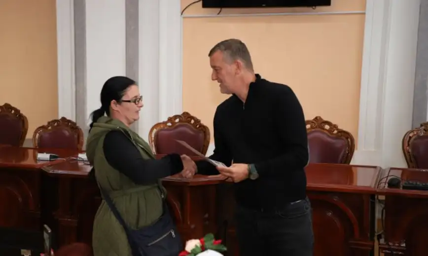 Prijеm za učеsnikе fеstivala "Balkan širi kolo kraj Timoka"