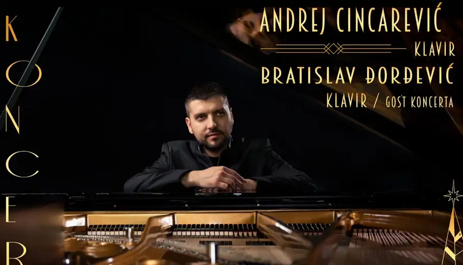 Koncert Andreja Cincarevića večeras u sali Muzičke škole u Zaječaru
