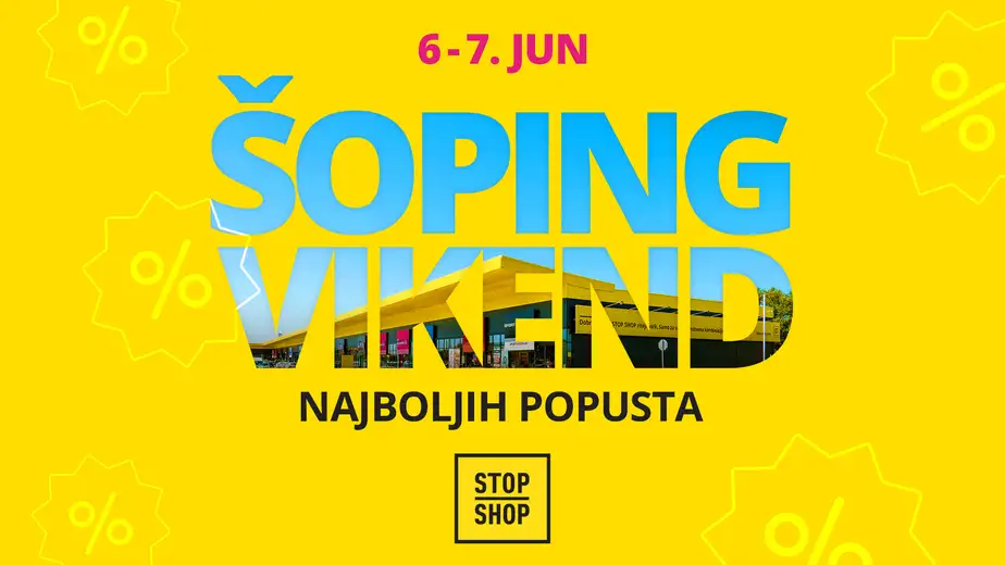 OVOG VIKENDA NE PROPUSTITE ŠOPING SEZONE: Najbolji popusti stižu na 15 STOP SHOP lokacija širom Srbije