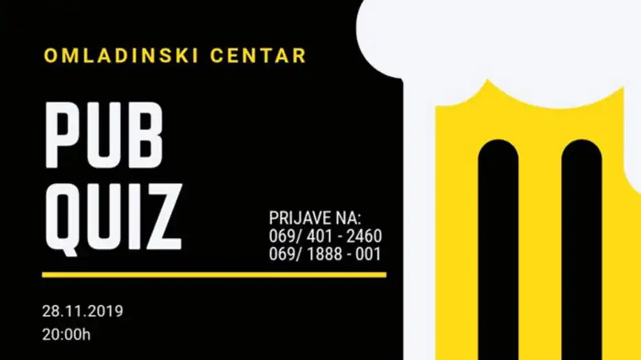 Novo izdanje Pub Quiza