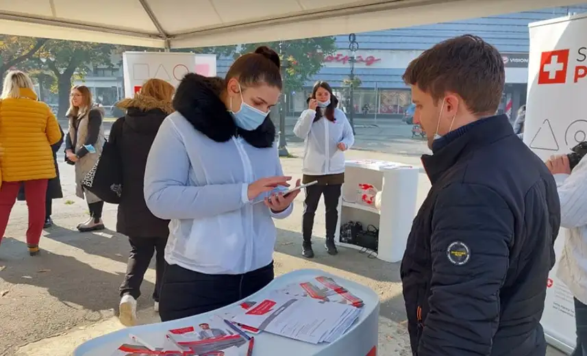 U Zaječaru promovisano uvođenje novih elektronskih usluga putem kampanje “Swiss PRO”