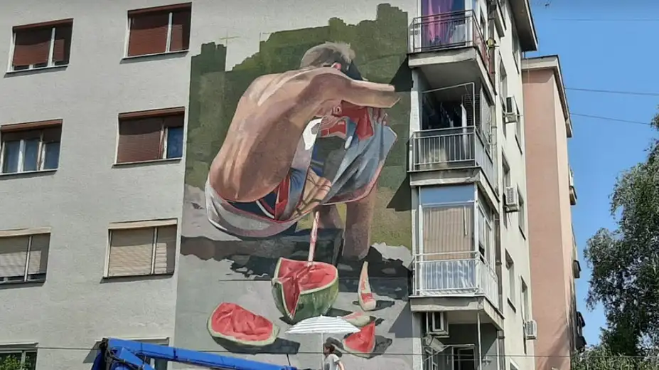 U okviru projekta „Nevidljivi grad“ oslikan mural u Zaječaru