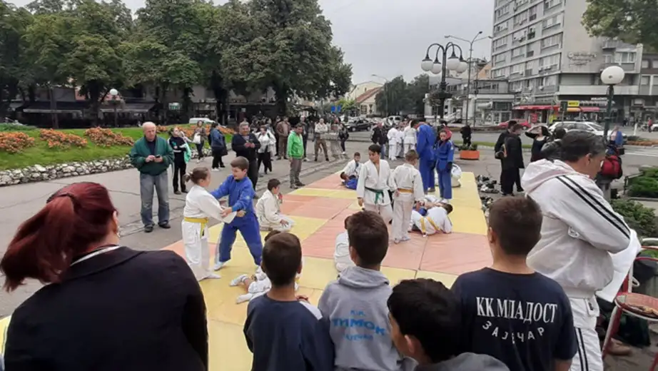 Festival borilačkih veština "BUDO 4" na zaječarskom trgu