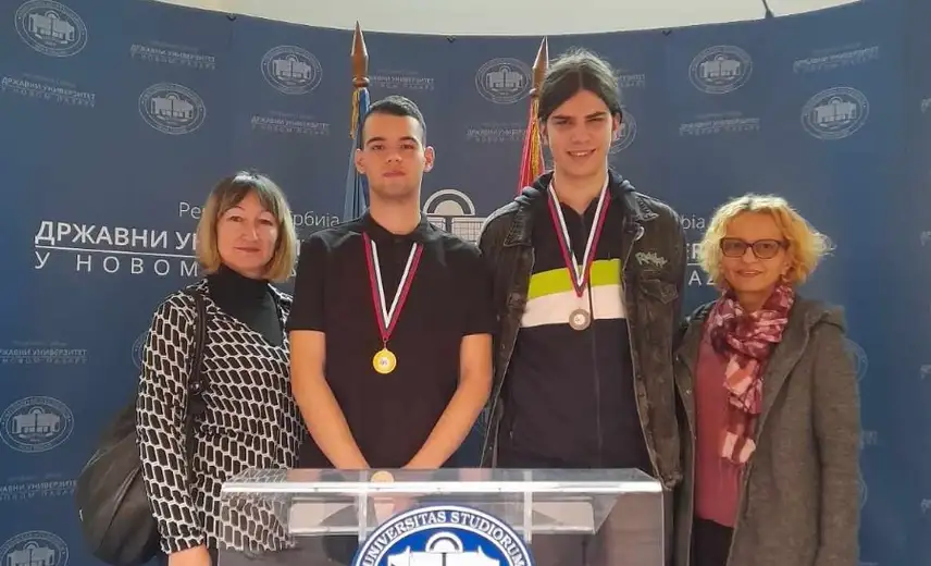Na Državnom takmičenju iz Matematike Marko Milović osvojio zlato, Petar Savićević bronzu
