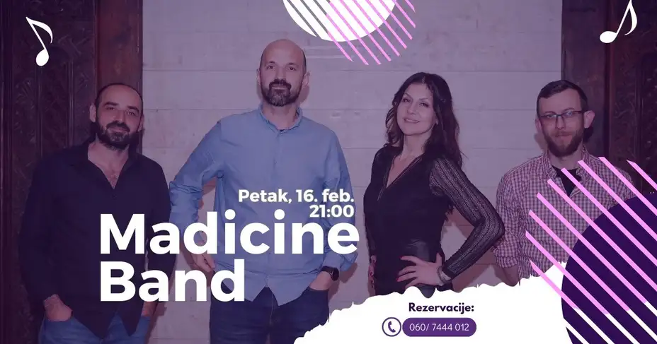 Medicine Band u petak u Omladinskom centru