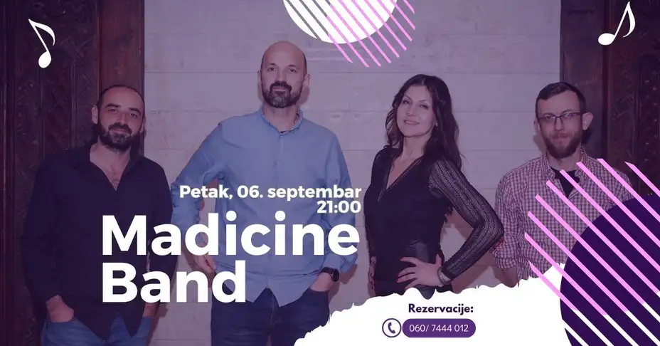 Madicine band - letnja bašta Omladinskog centra Zaječar!