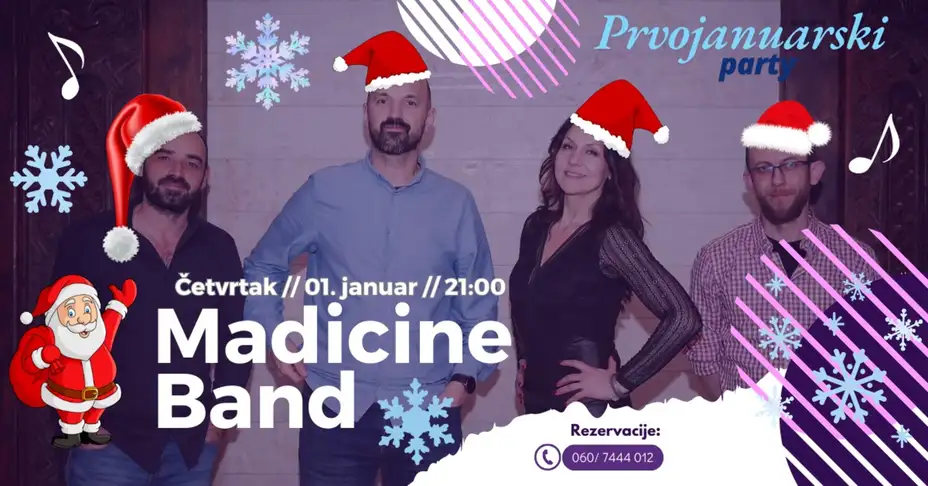 Madicine band u Omladinskom centru Zaječar.