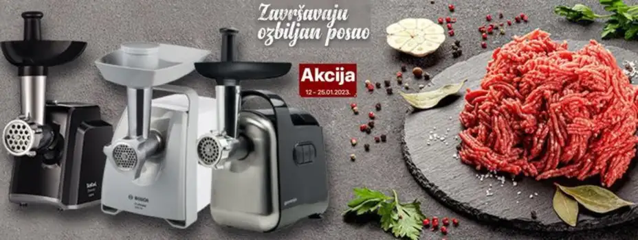 Mašina za mlevenje mesa je dobar izbor