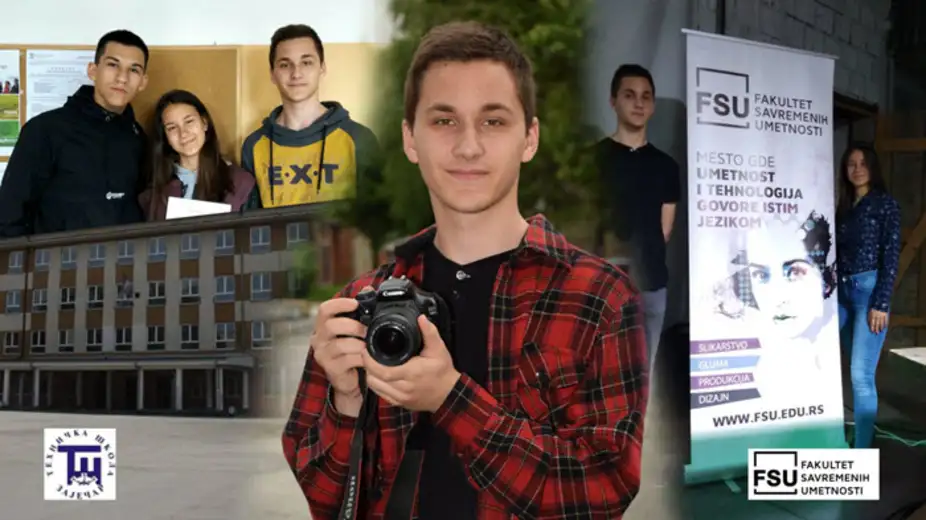 Mladen Stojanović učenik Tehničke škole osvojio je prvo mesto za kratkometražni film “Maska života”
