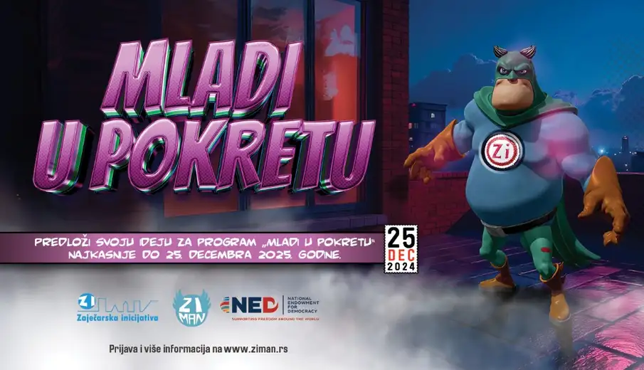 Mladi u pokretu: Konkurs za srednjoškolce sa vizijom!