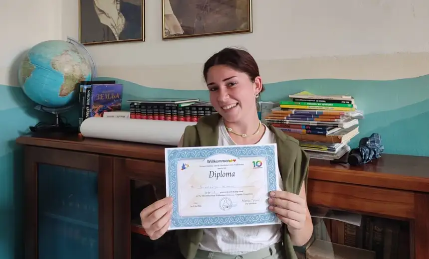 Učenica Gimnazije treća na okružnom takmičenju iz nemačkog jezika