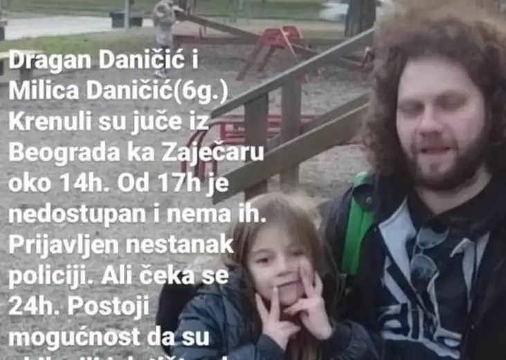 Pronađeni otac i ćerka (6) za kojima se tragalo