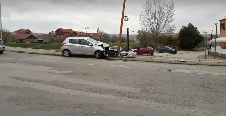 Saobraćajna nezgoda kod mosta u Kotlujevcu