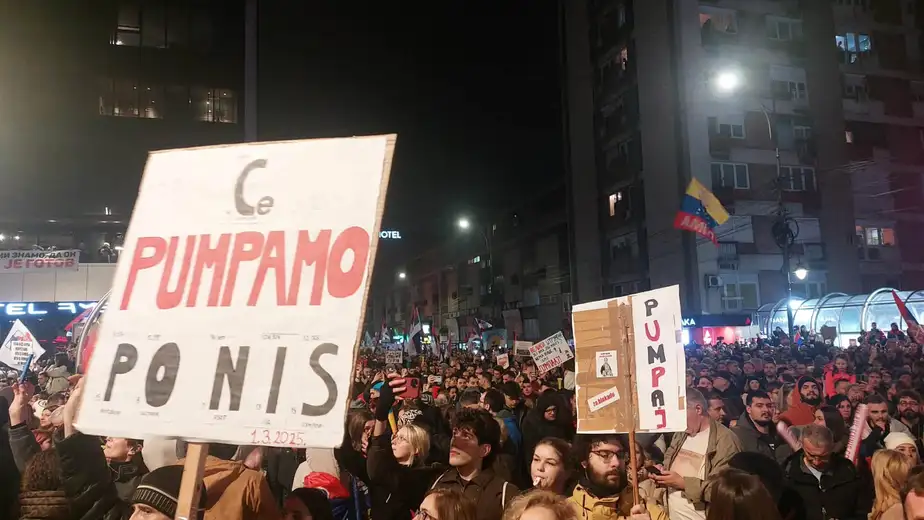 Studenti u blokadi najavili veliki skup u Nišu: "Šta je država? Kome ona pripada?"