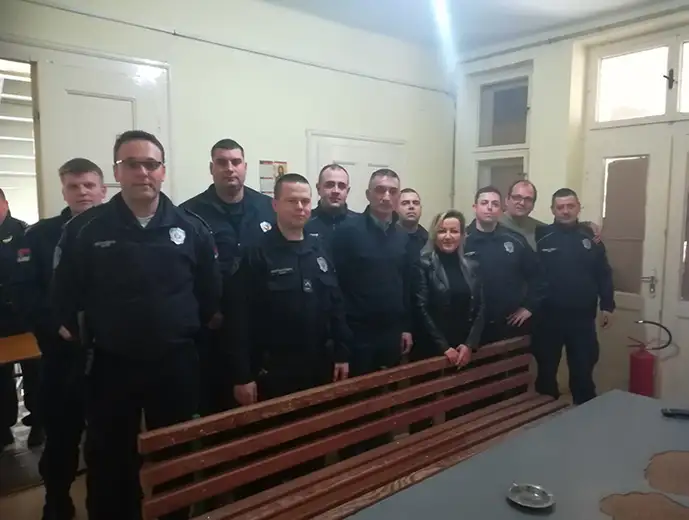 Obilazak radno-angažovanih pripadnika IJP PU Zaječar u Preševu
