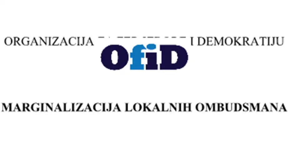 OFID: MARGINALIZACIJA LOKALNIH OMBUDSMANA