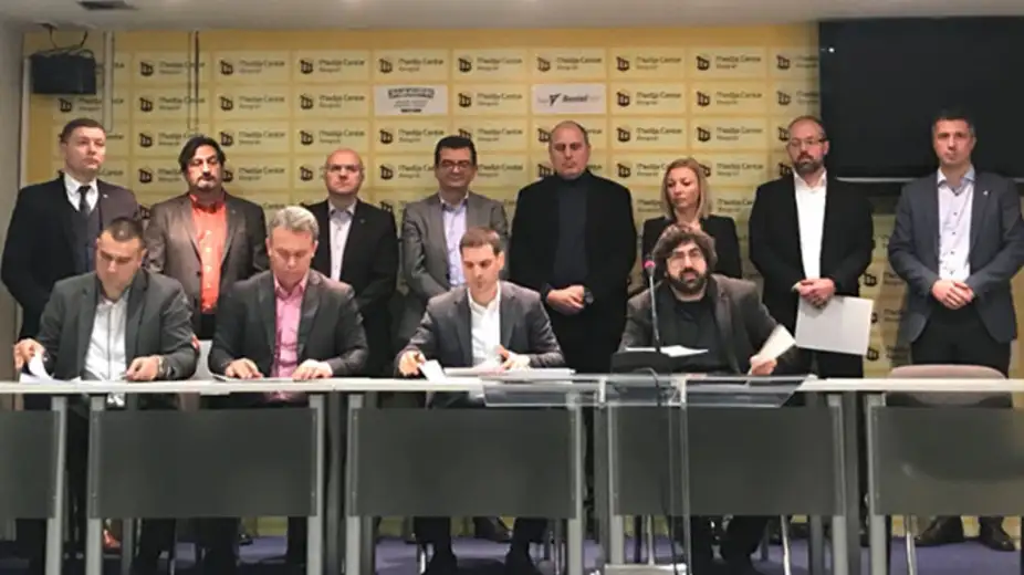 Opozicioni savezi i stranke potpisali dokument o uslovima za fer izbore