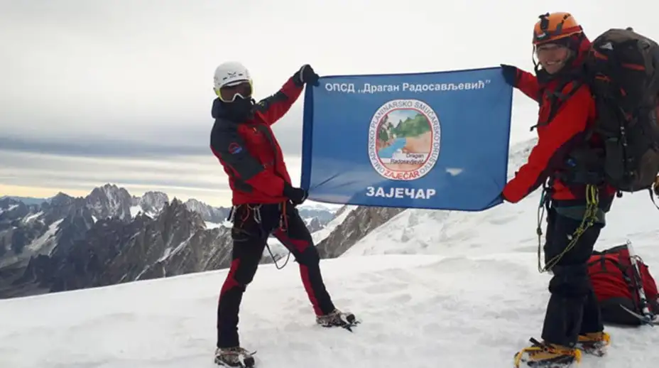 Članica OPSD "Dragan Radosavljević" Snežana Brložanović učestvovala u ekspediciji na Mon Blan
