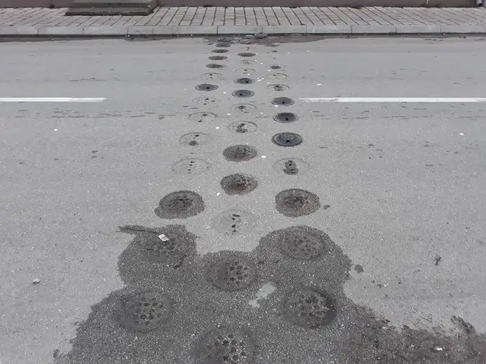 Započeta sanacija usporivača brzine kod osnovne škole