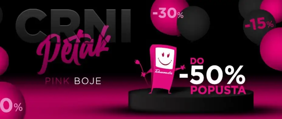 Počeo je Crni petak, pink boje 2021