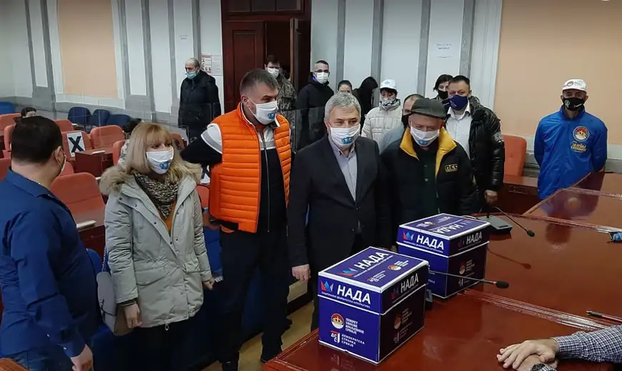 Nacionalna demokratska alternativa predala listu za izbore u Zaječaru