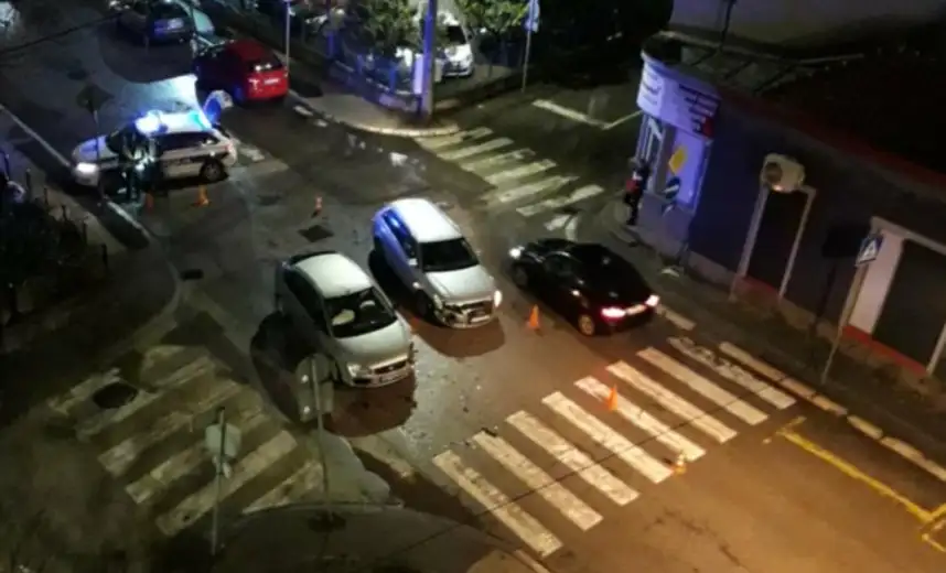 Saobraćajna nezgoda kod PU Zaječar: Dve osobe prevezene u ZC Zaječar