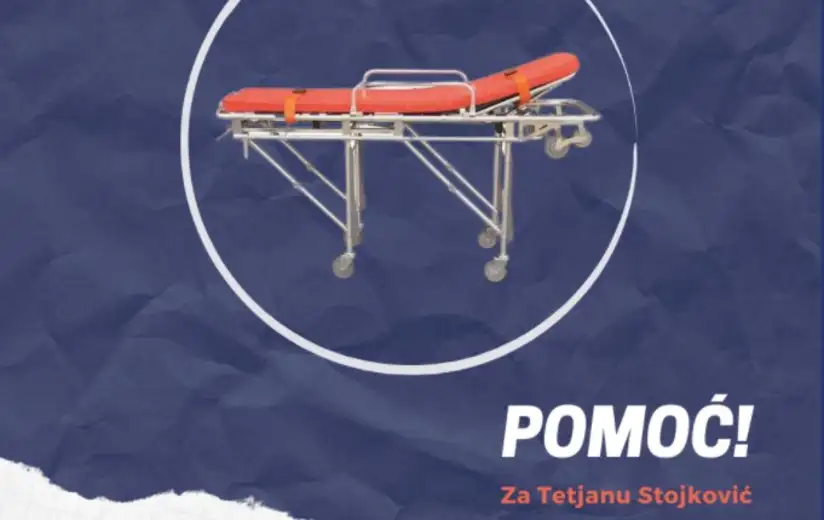 Fondacija "Iskorak": Nosila sa točkićima za Tetjanu Stojković iz Lenovca