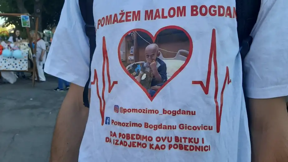 U toku je Humanitarni bazar za Bogdana Gicovića