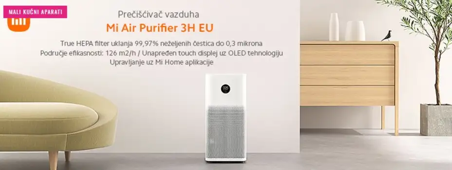 Najinteligentniji prečišćivač vazduha je Xiaomi