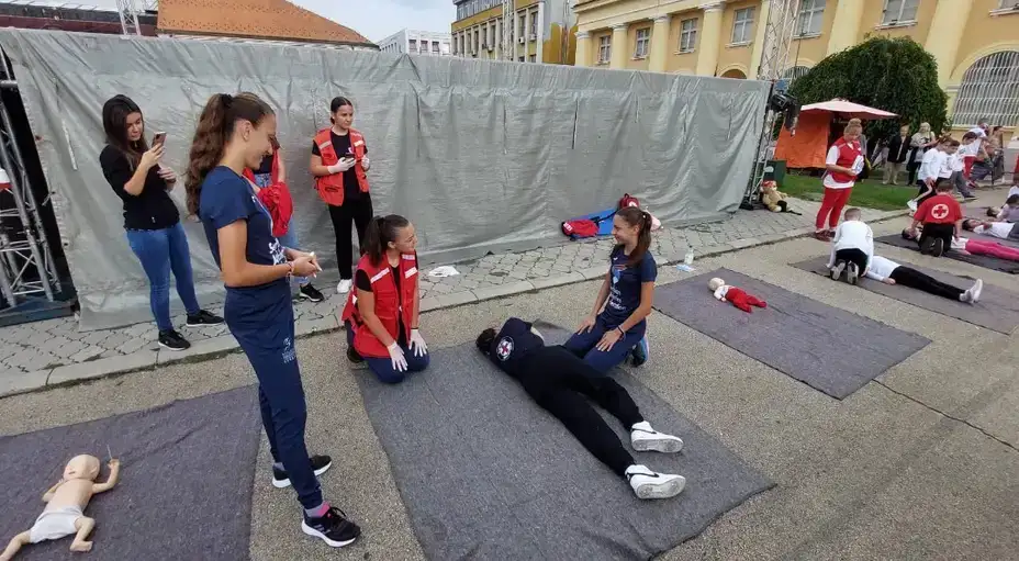 Crveni krst u Zaječaru obeležio Svetski dan prve pomoći