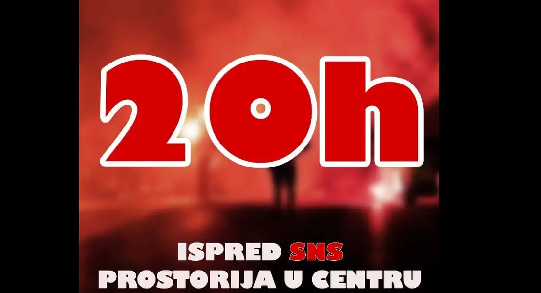 "Radikalizacijom na radikalne kriminalce": Zaječarci u blokadi pozvali građane na skup ispred prostorije SNS u centru grada u 20 sati