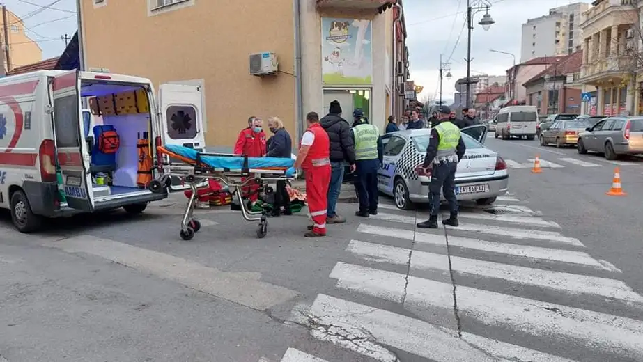 Saovraćajna nezgoda u ulici Ljube Nešića