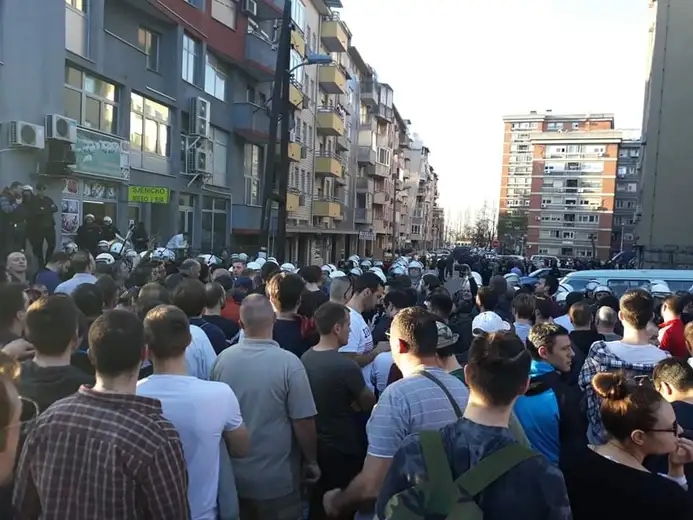 Uživo iz Beograda: Ako je neko odgovoran, mi smo, uhapsite nas!