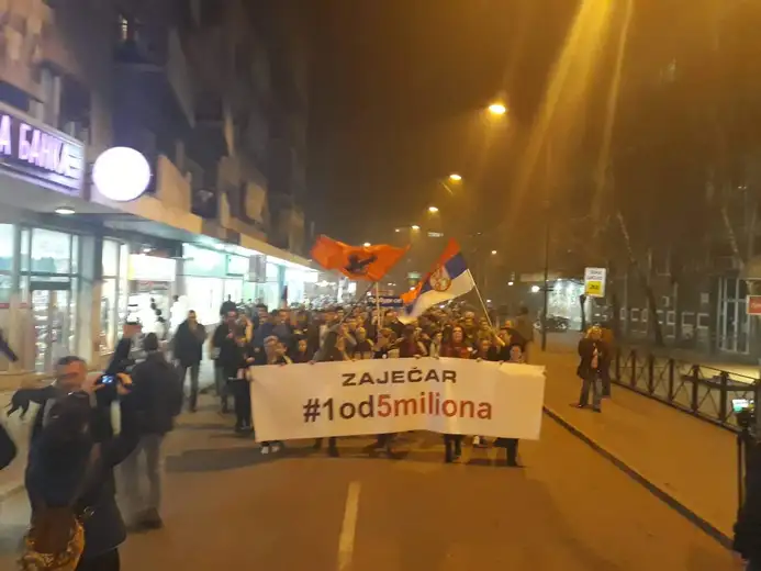 Održan 8. protest: "Kada vladavine prava nema, nema ni pravne države"