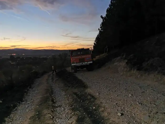 Požar u ataru sela Veliki Izvor