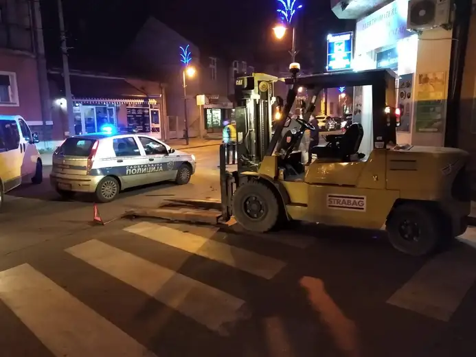 Saobraćajna nezgoda u ulici Hajduk Veljkovoj