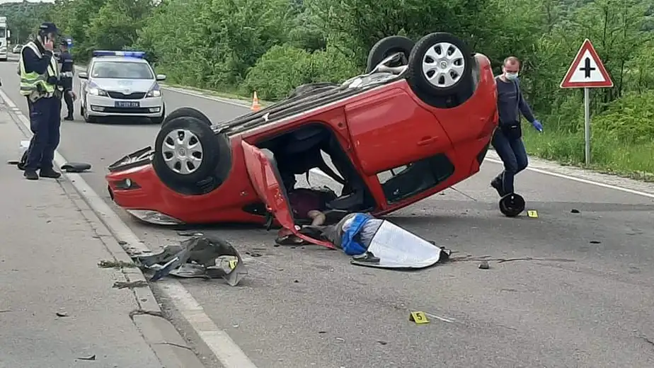 Teška saobraćajna nesreća na putu Zaječar - Zvezdan