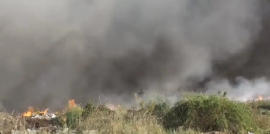 Požar na gradskoj deponiji u Knjaževcu