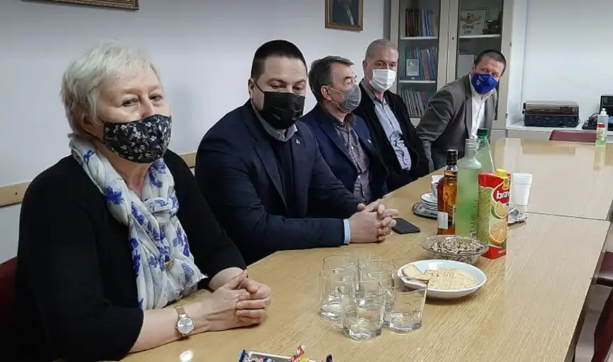 Branko Ružić prvi potpredsednik Vlade i ministar prosvete, nauke i tehnološkog razvoja, posetio je danas Zaječar