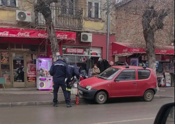 Saobraćajna nezgoda u ulici Nikole Pašića