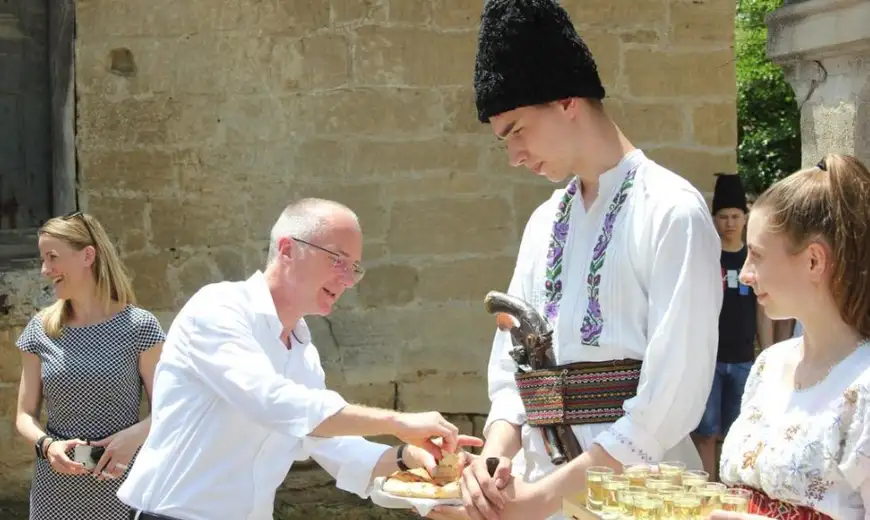 Ambasador Nemačke Tomas Šib u poseti istočnoj Srbiji