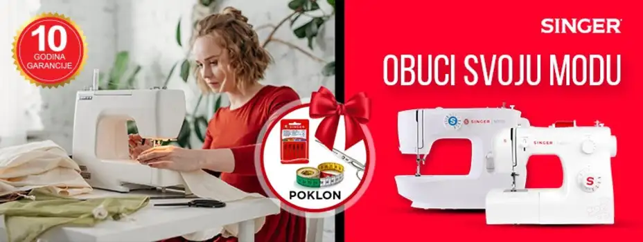 Tehnomedia: Singer mašina za šivenje + poklon