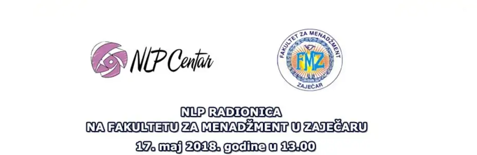 U amfiteatru Fakulteta za menadžment sutra će biti održana NLP info radionica