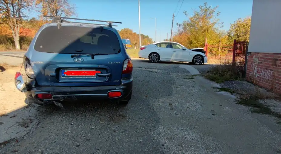 Saobraćajna nezgoda kod Fabrike vode u Zaječaru