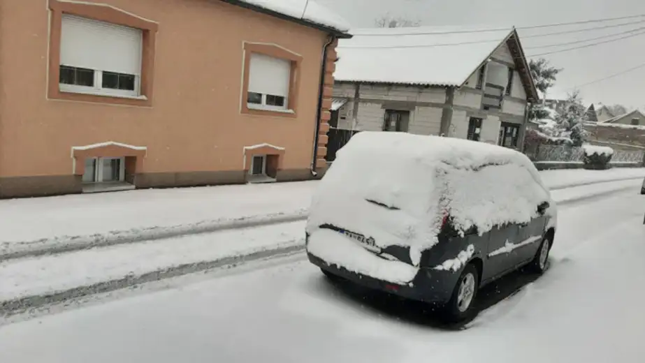 U Zaječaru danas hladno sa snežnim padavinama